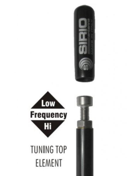 Sirio Flex-Log 3 CB-Mobilantennen-Strahler mit 3_8 Zoll Anschluss